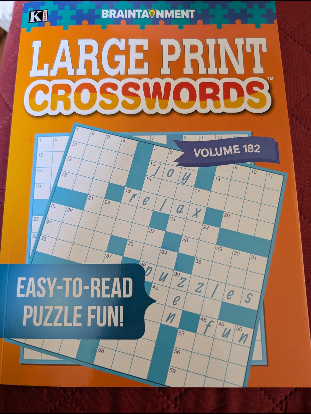 Kappa Large Print Crosswords NEW